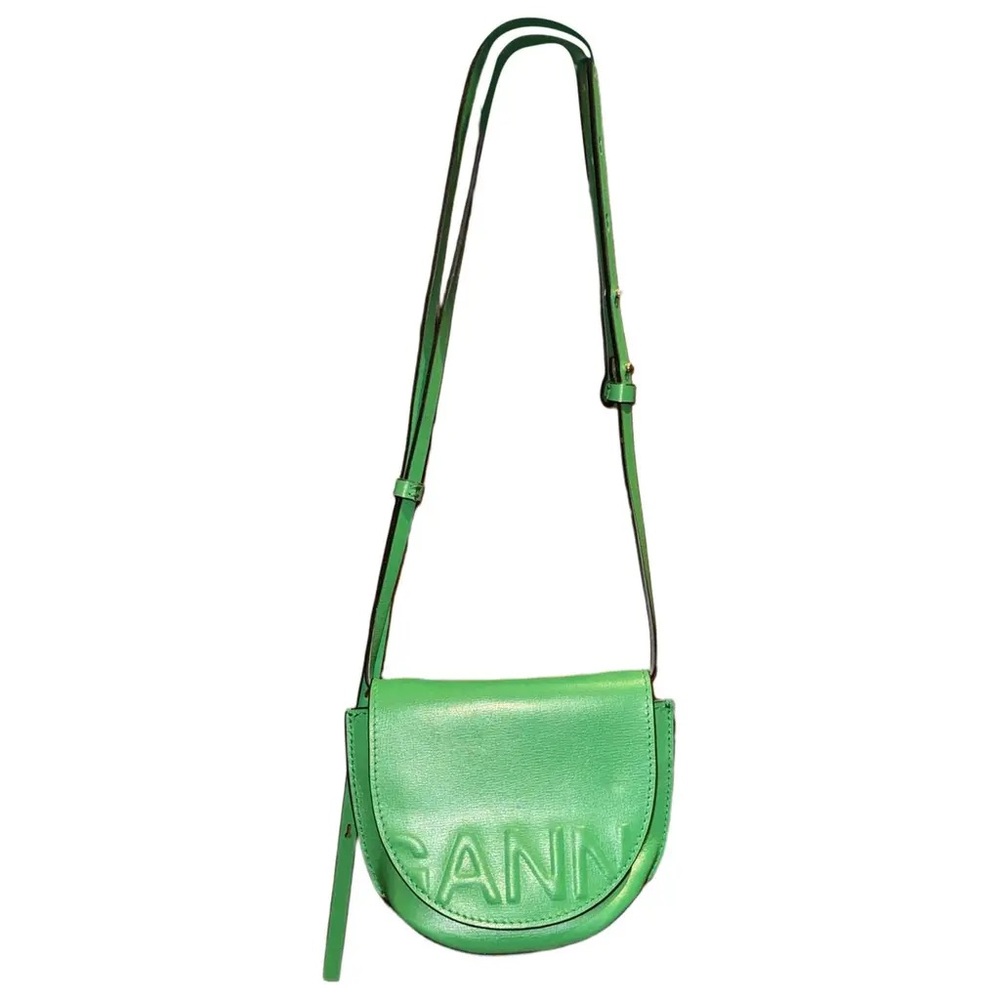 Ganni Green Crossbody Bag